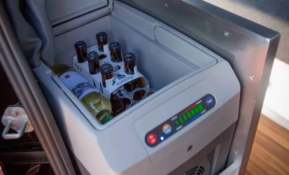 fridge in camper