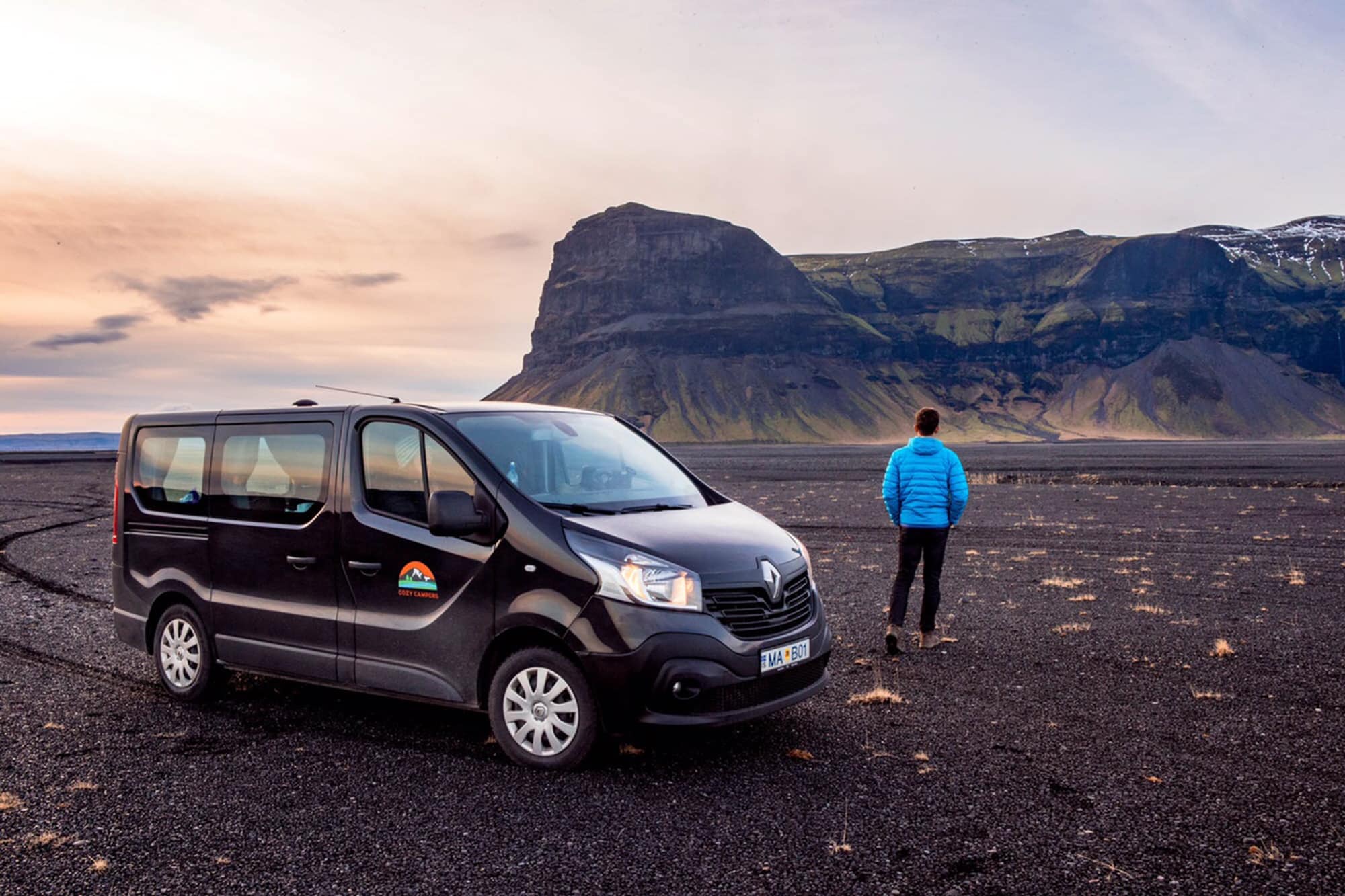rental camper in Iceland