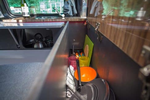 storage space in camper