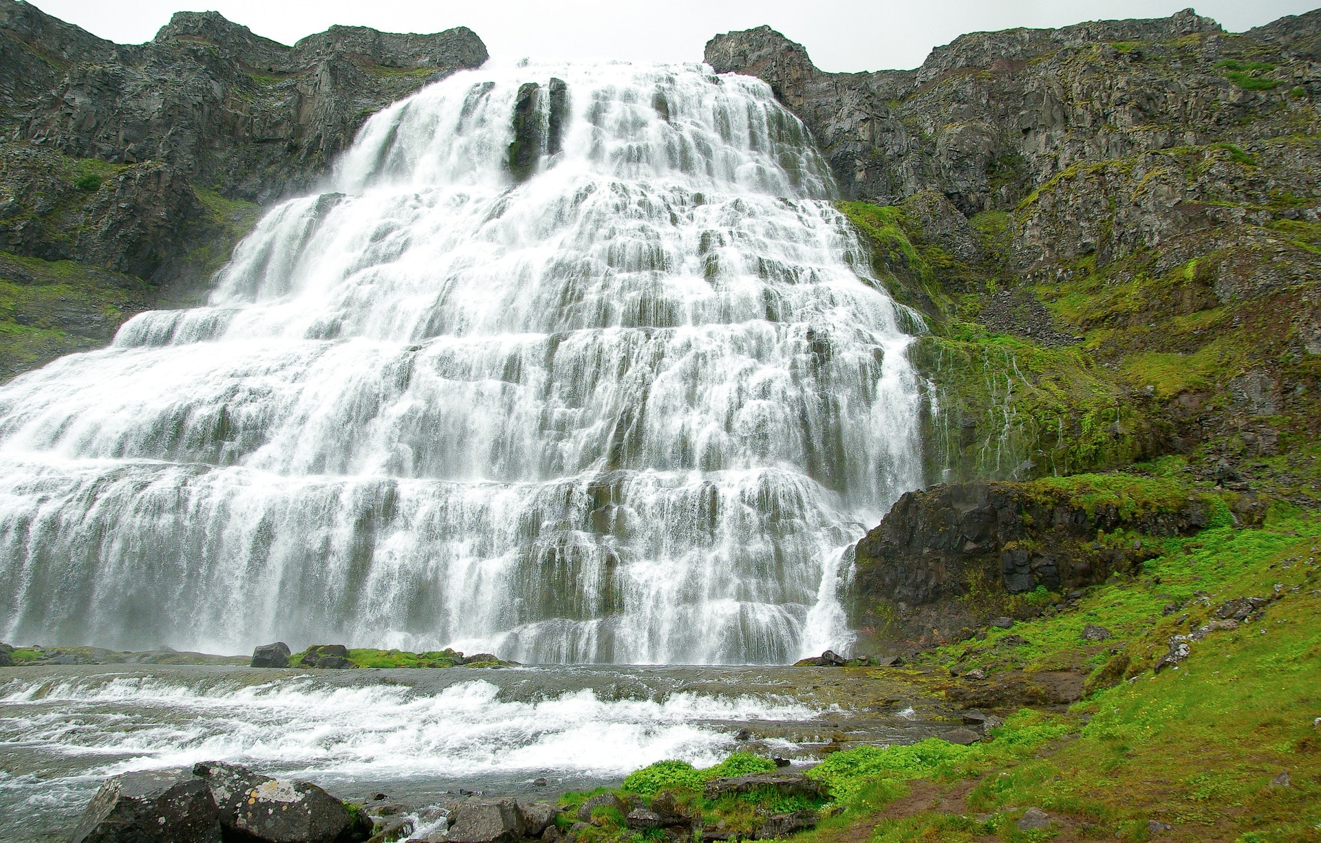 Dynjandi waterfall, Westfjords Iceland