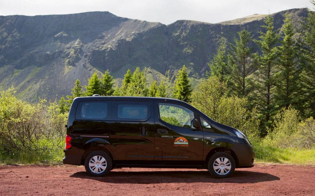 camper for rent in Iceland