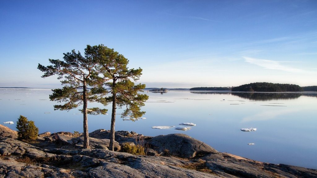 lake in Sweden