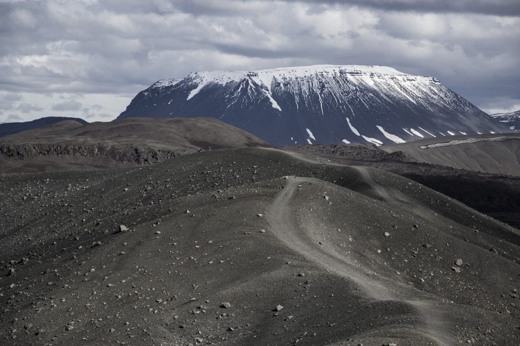 Iceland mountain in the Highlands