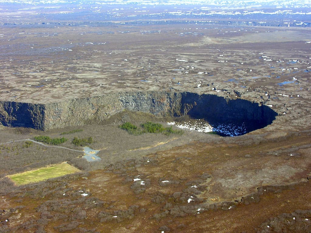 Ásbyrgi canyon