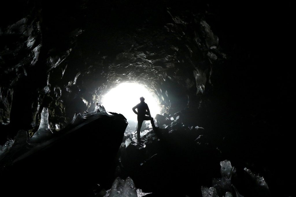 ice cave in Iceland