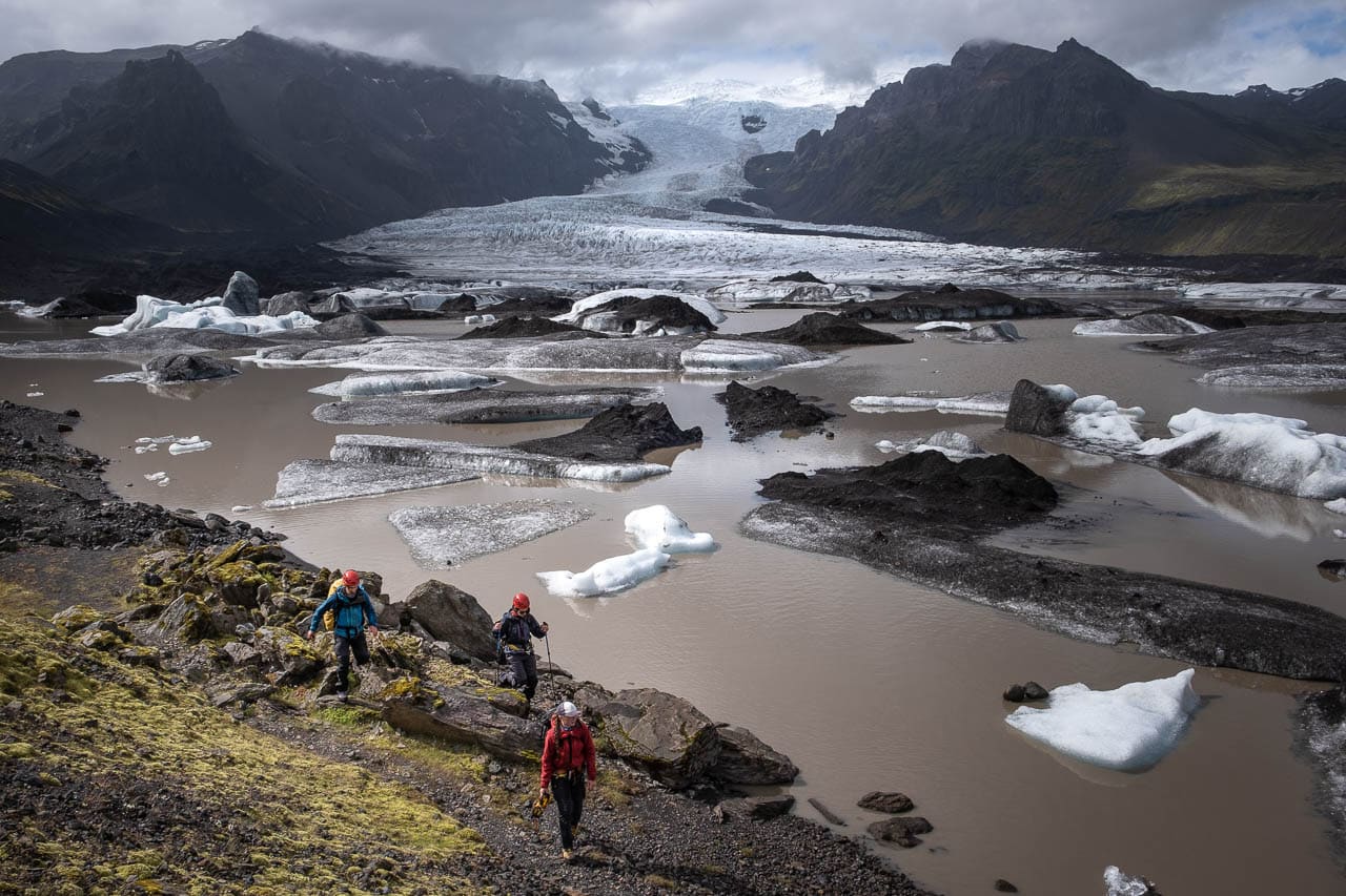 Glacier and Volcano Expeditions, Ice hike & Glacier lagoon kayaking tour  guide