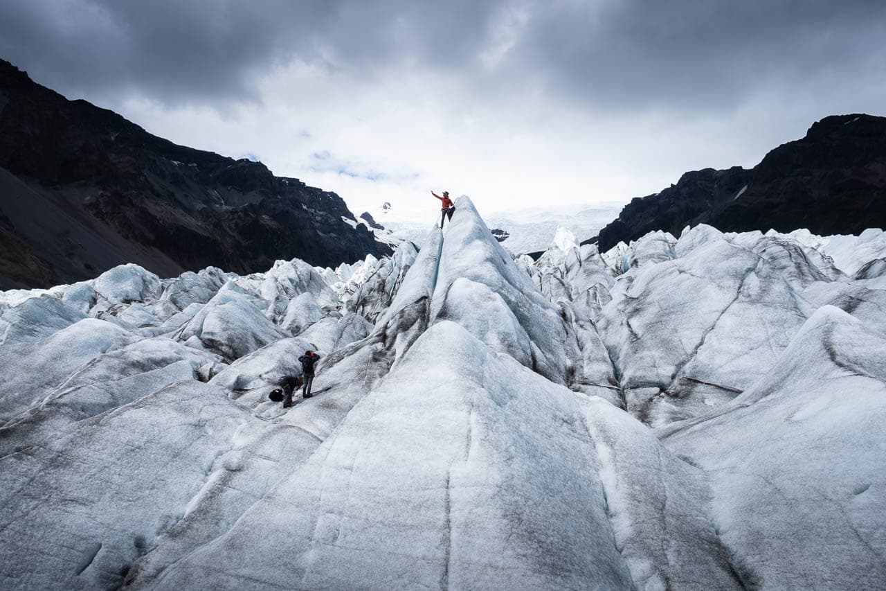 Glacier and Volcano Expeditions, Ice hike & Glacier lagoon kayaking tour  guide